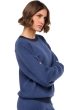 Cashmere & Cotton ladies cashmere cotton stormie blue navy l